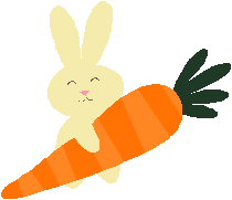 Microsoft Office- Clip Art-rabbit and carrot